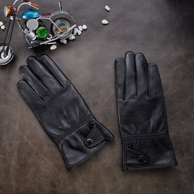 

Manufacturer processing leather ladies gloves thickening lining autumn&winter sheepskin ladies gloves retro women discount
