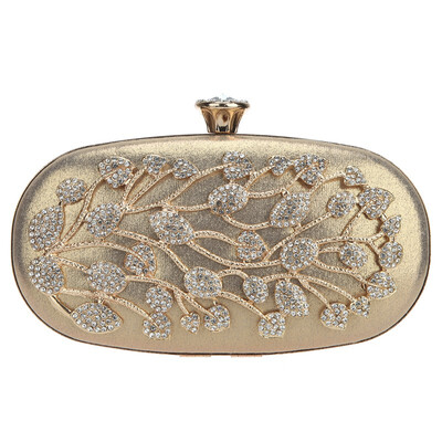 

Fawziya Flower Leaves Clutch Purses For Women Evening Clutches For Wedding And Party