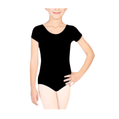 

Buenos Ninos Girls 7-14x Basic Short Sleeve Leotard