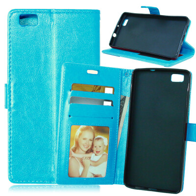 

MOONCASE Чехол для Huawei Ascend P8 Lite Фолио слот Флип кожаный бумажник карты и складной подставкой Feature Чехол Обложка
