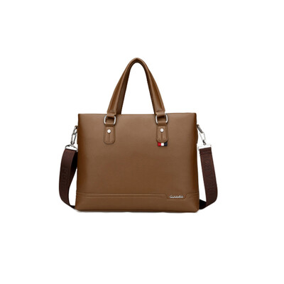 

Fashion Mens Leather Business Bags Briefcase Shoulder Bags Tote B-fdk6819