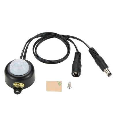 

High Quality Wide Voltage DC524V Mini Automatic Round Shape Infrared Motion Sensor Detector Switch for LED Strip with Light Contr