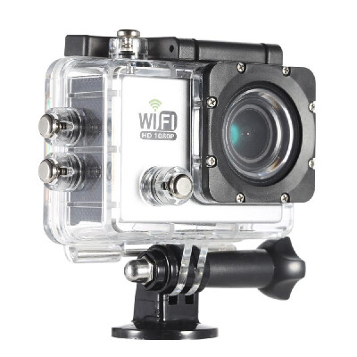 

Full HD Wifi Action Sports Camera DV Cam 20" LCD 12MP 1080P 30FPS 140 Degree Wide Lens Waterproof for Car DVR PC Camera Diving Bi