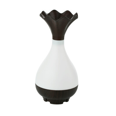 

TOMNEW 95ML Aroma Diffuser Jade Bottle Essential Oil Diffuser Wood Grain Cool Mist Humidifier for Home Office Yoga Spa Kids Room