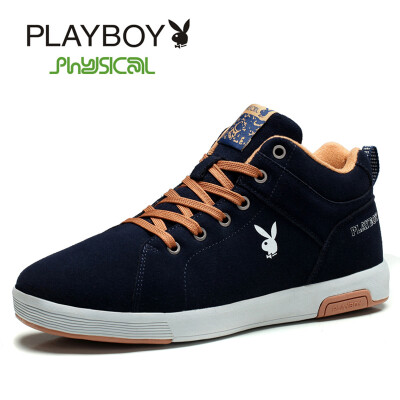 

PLAYBOY brand New fashion leisure,With velvet and high-top,Warm cotton,Sports sneakers,Men's shoes