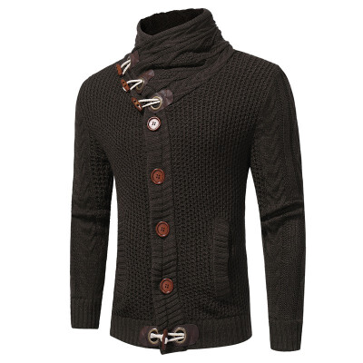 

New Men Sweater Knitted Cardigans All-Match Outerwear Jackets Men Clothing Blouse Top