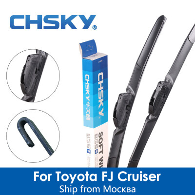 

CHSKY Car Windshield Wiper Blade For Toyota FJ Cruiser 2006 to NOW Car Wiper Blade Auto Windscreen Wipers car-styling