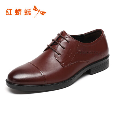 

Red AG DRAGONFLY Comfortable Fashion Business Casual Mens Leather Shoes WTA6348182 Brown 41