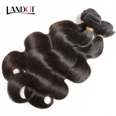 

10A Raw Virgin Indian Body Wave Hair Unprocessed Remy Human Hair Weaves 3 Bundles Natural Black Color Can Bleach 613 2 Years Life