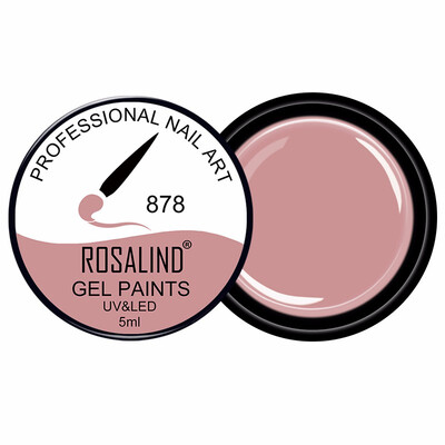 

ROSALIND Gel Varnish 5ml 142 Pure Colors UV Gel Manicure DIY Nail Art Gel Polish Design Nail Painting Color gel lacquer801-880