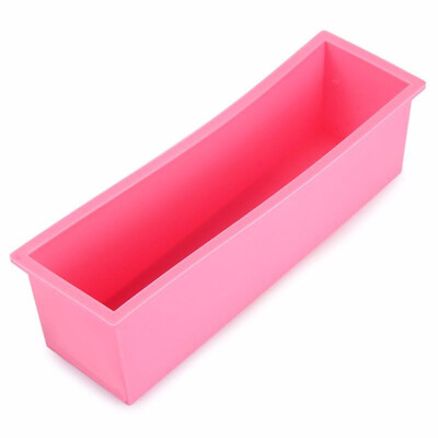 

Handmade Soap Silicone Rectangle Mould Pastry Bread Bakeware 12L