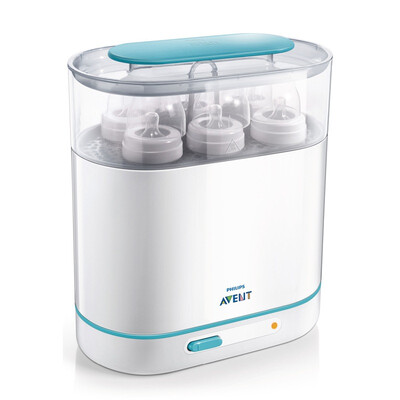 

PHILPS AVENT UK brand AVENT 3 in 1 electronic steam sterilization pot bottle sterilization pot SCF28402