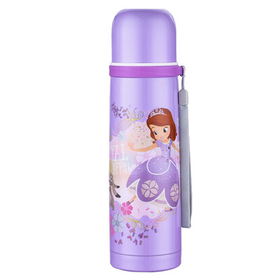 

Jingdong Supermarket] Hals HAERS 500ml stainless steel vacuum insulation cup outdoor travel car bullet bullet portable harness cup HB-500F shallow lotus red
