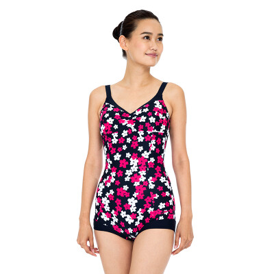 

Speedo ladies swimsuit conservative conjoined swimsuits cover belly swimwear