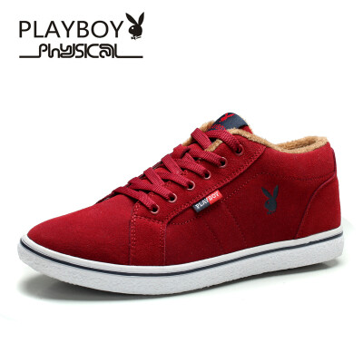 

PLAYBOY brand New winter leisureCotton with velvetSports sneakersMens shoes