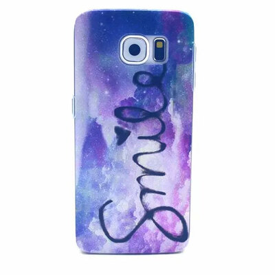 

мягкие прозрачные розовые симпатичный цветок мити дело прикрытие для Samsung Galaxy S6 g9200 случае силикон S6 серии моды резиновые дело