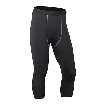 

MenCompression Fitness Pants Sportswear Quick Dry Black Sport Trousers Running