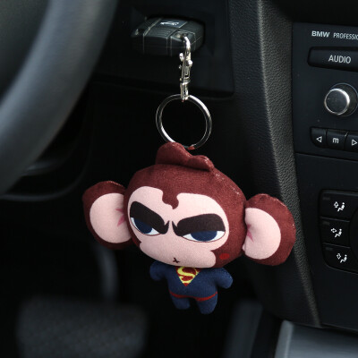 

Carinunu carinono car key ring key ring male&female key chain original cartoon cute pendant decoration superman