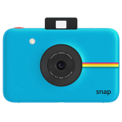

Polaroid (Polaroid) SNAP избили синий цвет камеры, который был снят (10 миллионов пикселей ZINK без чернил для печати трех цветов фото)