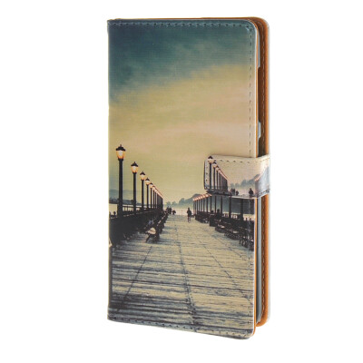 

MOONCASE чехол для Microsoft Lumia 535 Pattern series Leather Flip Wallet Card Slot Stand Back Cover