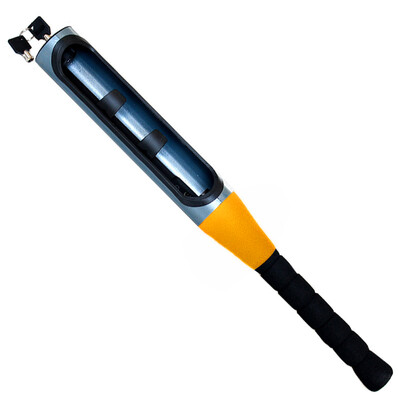 

40000 km steering wheel lock car lock anti-theft lock double card baseball shape lock self-defense safety lock orange SWY2004