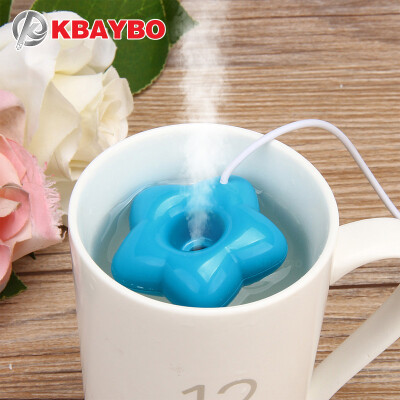 

New Fashion Mini USB Donut Humidifier Air Purifier Aroma Diffuser Maker Steam Portable Office Home