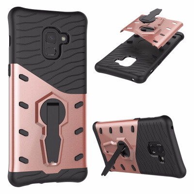 

Goowiiz Phone Case For Samsung Galaxy A8 2018A8 Plus 2018A5 2018A7 2018 Luxury Armor TPUPC Silicone