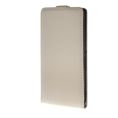 

MOONCASE High Quality Cross pattern Leather Vertical Flip Protector чехол для Sony Xperia Z4 White