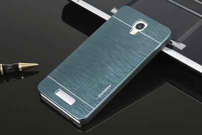 

MOONCASE Hard Brushed Aluminum Metal Plating Drawbench Shell Case Cover for Xiaomi Redmi NOTE 2