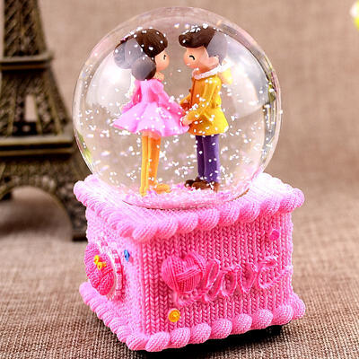 

Tropical forest accompanied by a lifetime of music box artificial crystal ball Christmas gift Valentines Day birthday gift girl to send girlfriend wife wife children girlfriends creative gift ornaments
