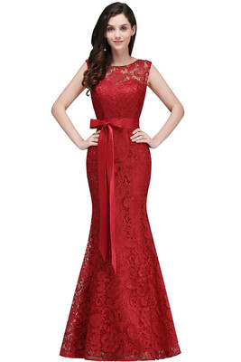 

Lace Sheath Mermaid Evening Party pageant Dresses Prom Bridesmaid Elegant Mother Of The bride Gown