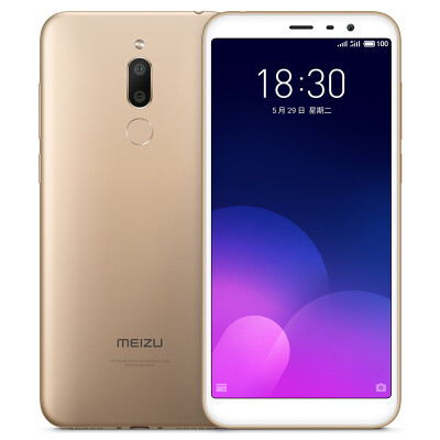 

Meizu charm blue 6T full screen mobile phone full Netcom open version 4GB32GB champagne gold mobile Unicom Telecom 4G mobile phone dual card dual standby