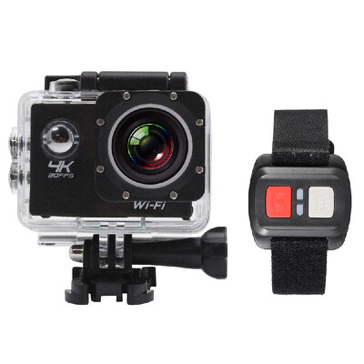 

20" LCD Screen Wifi Sports Action Camera 4X Zoom 170 degree Wide-angle 4K 30fps 1080P 60fps 16MP Waterproof 30M Car DVR Camcorder