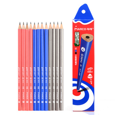 

Marco Marco 9002-HB-12CB writing pencil colorful triangular pen HB 12 box