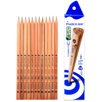

Marco 6003-2H-12CB Writing pencils Woods Triangle (2H) 12 packs