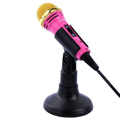 

Newman Newmine NM-611 mini computer phone microphone microphone mobile phone computer K song dedicated capacitor wheat singing bar microphone Barbie powder