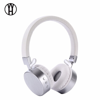 

WH BT009 Fashion metal headset headband Wireless sports earphone Stereo Bluetooth Headphone for xiaomi huawei samsung iphone