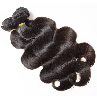 

10A Raw Virgin Russian Body Wave Hair Unprocessed Human Hair Weaves 3 Bundles Natural Black Color Eurasian Remy Hair 2 Years Life