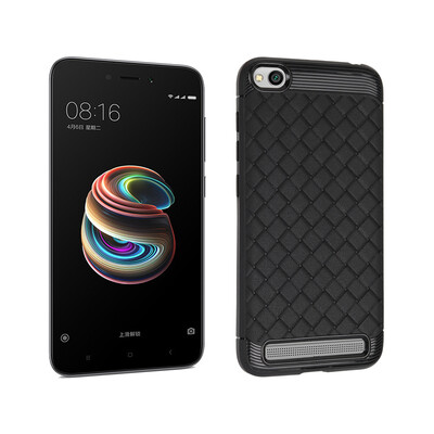 

Goowiiz Luxury Phone Case For Xiaomi Redmi 4X5A Ultra Thin Ventilation Grid Weave Soft Anti fall Full Protective