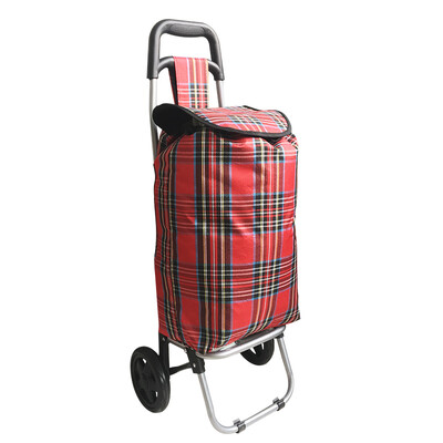 

Dias Bartholmeu Dias Shopping Cart Shopping Cart Folding Small Pull Cart Portable Hand Cart Red Plaid