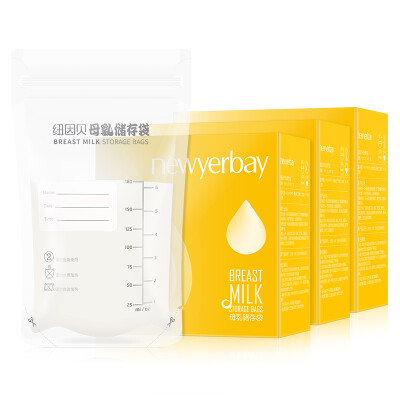 

NEWINBA NEWYERBAY Breast milk storage bag milk storage bag 180ml 30 pieces box 3