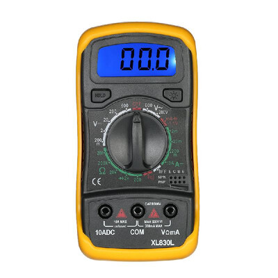 

XL830L Mini Portable Data Hold Backlight Digital Multimeter with Test Lead Analysis Instruments