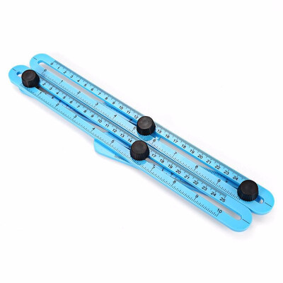 

Maikou Multifunctional Four Folding ABS Ruler Portable Metric Measuring Tool