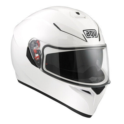 

AGV helmet K3 SV SOLID double lens four seasons wide angle ventilation full helmet Italy locomotive racing riding anti-fog running helmet white M
