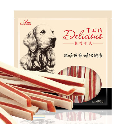 

Luce luscious pet dog snack beef ham sausage 400g