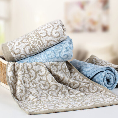 

Jingdong supermarket Xin brand Rome hospitality senior bamboo fiber towel gift box bronze ancient blue