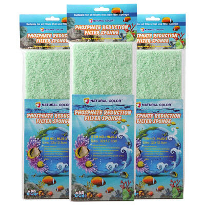 

Natural COLOR Fish tank filter Biochemical cotton water purification in addition to nitrite biochemical cotton to reduce toxins 32 * 12 * 2cm