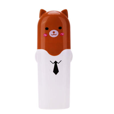 

Cntomlv Plastic Cartoon Toothbrush Case Travel Portable Toothbrush Storage Box Washing Cup Toothbrush Holder 4 Styles