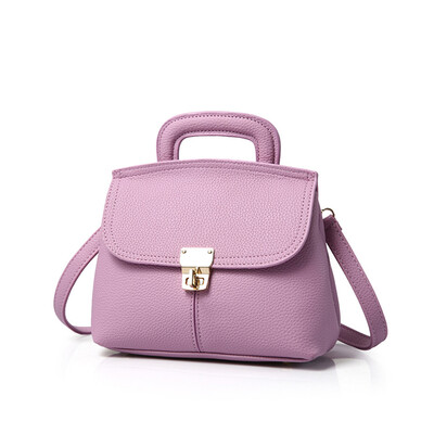 

Realer brand fashion women crossbody bag solid PU leather girl shoulder messenger bag&backpack