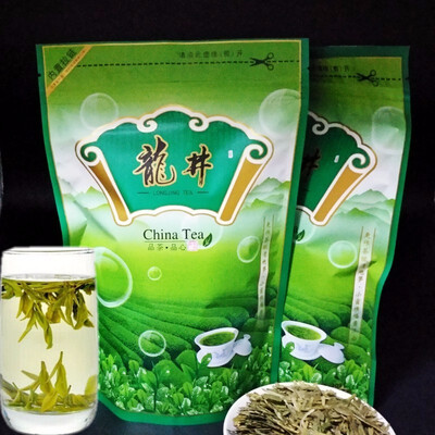 

250g Good quality Dragon Well 2018 Spring Longjing Green Tea Long Jing tea for health care tender aromaFree Shipping